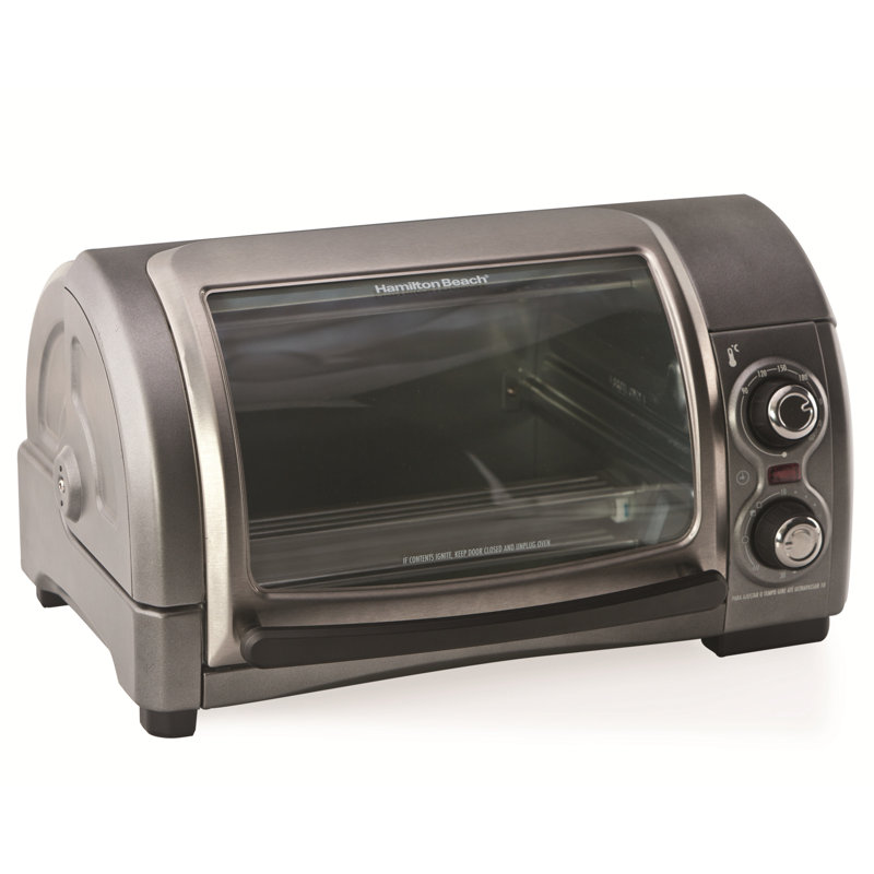 Hamilton Beach 4 Slice Easy Reach Toaster Oven & Reviews Wayfair